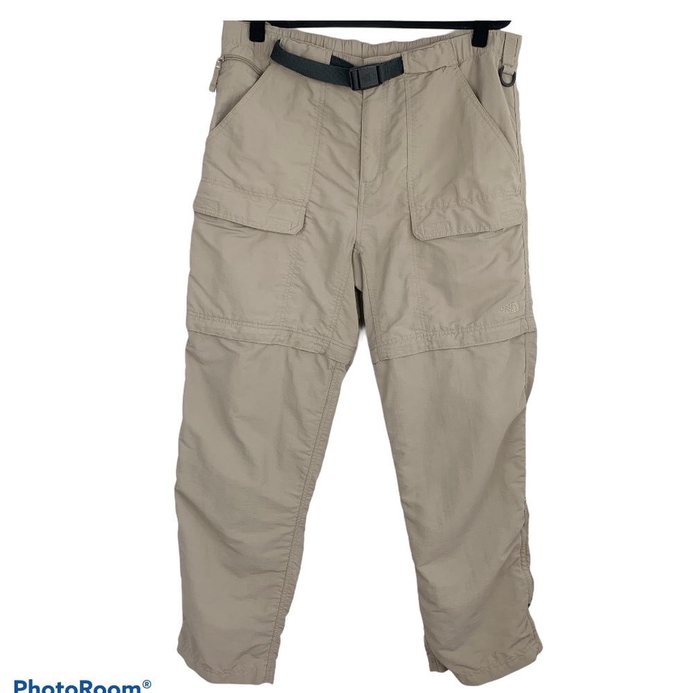 North Face Men's Convertible Cargo Pants Khaki L